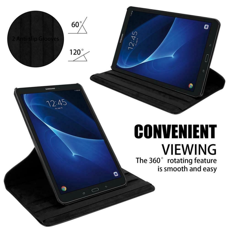 Bao Da Samsung Galaxy Tab A 10.1 2016 T580 T585 Không Có Bút Spen được làm từ chất liệu da PU cao cấp với thiết kế kiểu dáng cổ điển mà vẫn đảm bảo yếu tố thời trang cho chiếc máy tính bảng của bạn.